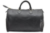 Authentic Louis Vuitton Epi Speedy 35 Hand Boston Bag Black M42992 LV 4316K