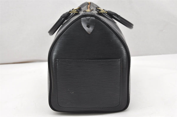 Authentic Louis Vuitton Epi Speedy 35 Hand Boston Bag Black M42992 LV 4316K