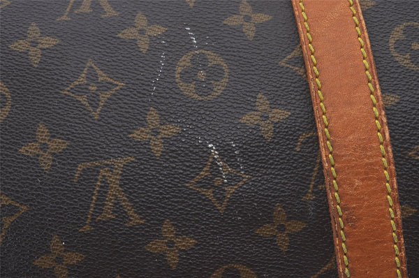 Authentic Louis Vuitton Monogram Keepall 55 Travel Boston Bag M41424 LV 4317I