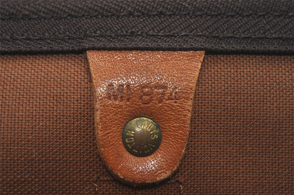 Authentic Louis Vuitton Monogram Keepall 55 Travel Boston Bag M41424 LV 4317I