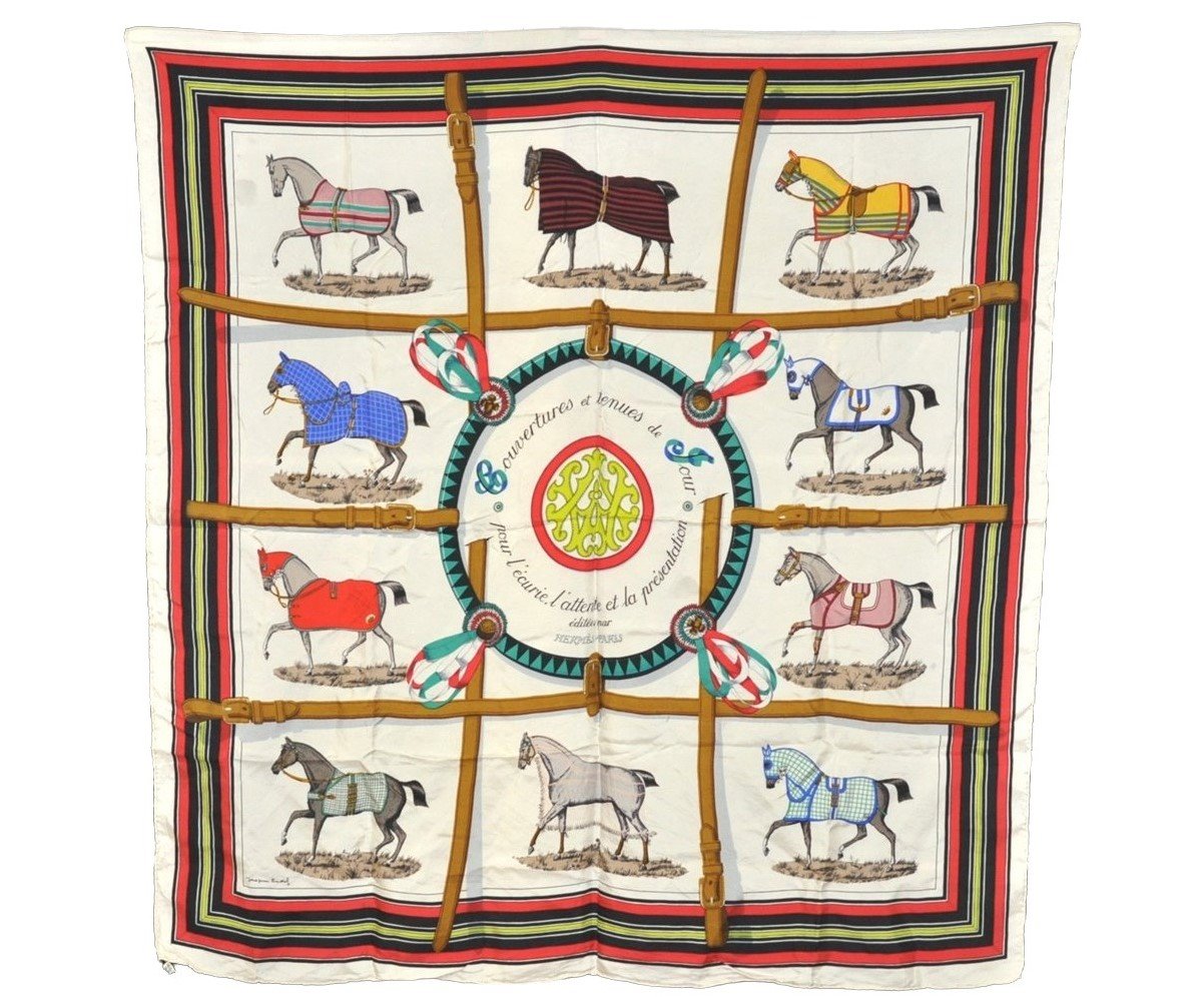 Authentic HERMES Carre 90 Scarf 