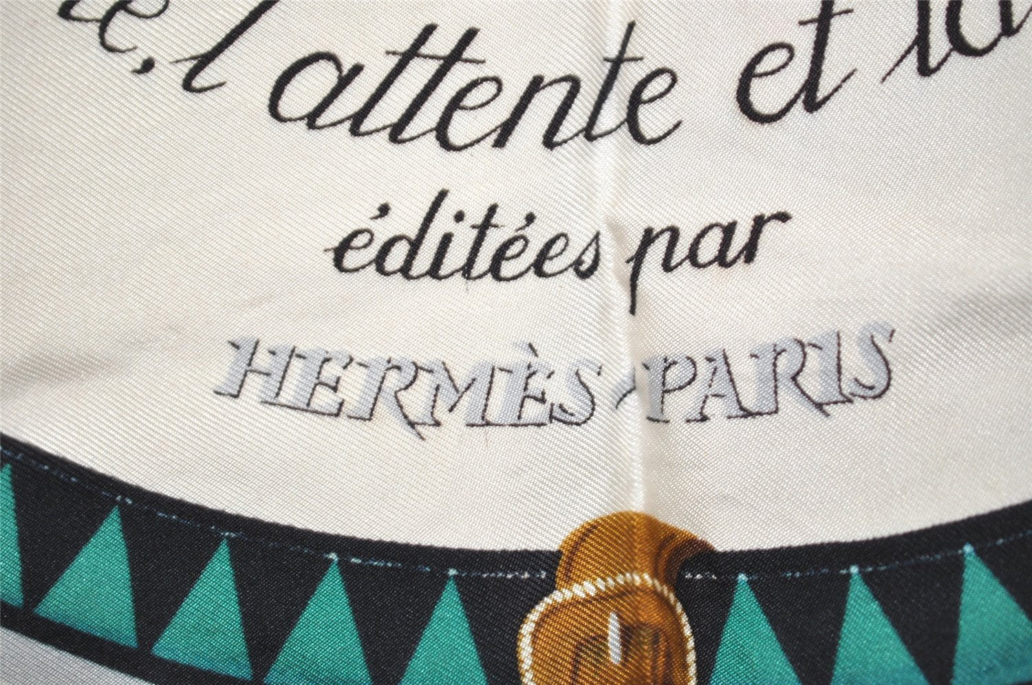 Authentic HERMES Carre 90 Scarf 