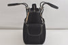 Authentic BURBERRY Nova Check Nylon Leather Shoulder Hand Bag Black 4317K