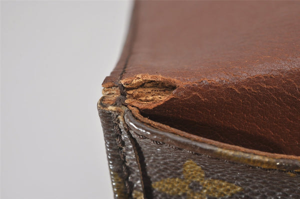 Authentic Louis Vuitton Monogram Cartouchiere GM Shoulder Bag Old Model 4318I