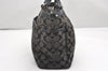 Authentic COACH Signature Shoulder Tote Bag Canvas Leather F17726 Black 4318K