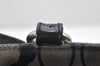 Authentic COACH Signature Shoulder Tote Bag Canvas Leather F17726 Black 4318K
