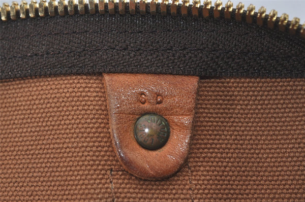 Authentic Louis Vuitton Monogram Keepall 50 Travel Boston Bag Old Model LV 4319I