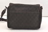 Authentic GUCCI Shoulder Cross Body Bag GG Canvas Leather 28562 Brown 4319J