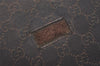 Authentic GUCCI Shoulder Cross Body Bag GG Canvas Leather 28562 Brown 4319J