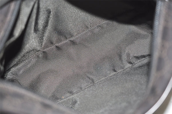 Authentic GUCCI Shoulder Cross Body Bag GG Canvas Leather 28562 Brown 4319J