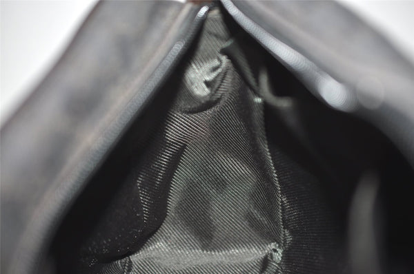 Authentic GUCCI Shoulder Cross Body Bag GG Canvas Leather 28562 Brown 4319J