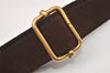Authentic Burberrys Nova Check Shoulder Cross Bag PVC Suede Leather Beige 4320K