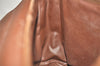 Authentic Burberrys Nova Check Shoulder Cross Bag PVC Suede Leather Beige 4320K