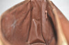 Authentic Burberrys Nova Check Shoulder Cross Bag PVC Suede Leather Beige 4320K