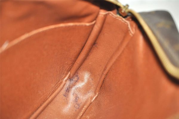 Authentic Louis Vuitton Monogram Compiegne 28 Clutch Hand Bag M51845 Junk 4321I