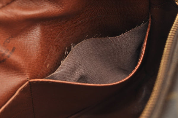 Authentic Louis Vuitton Monogram Compiegne 28 Clutch Hand Bag M51845 Junk 4321I