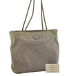 Authentic PRADA TESSUTO CITY Nylon Shoulder Tote Bag B7276 Light Green 4321J