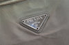Authentic PRADA TESSUTO CITY Nylon Shoulder Tote Bag B7276 Light Green 4321J