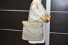 Authentic PRADA TESSUTO CITY Nylon Shoulder Tote Bag B7276 Light Green 4321J