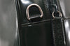 Authentic GUCCI Interlocking G 2Way Hand Bag Purse Enamel Green Junk 4321K