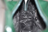 Authentic GUCCI Interlocking G 2Way Hand Bag Purse Enamel Green Junk 4321K