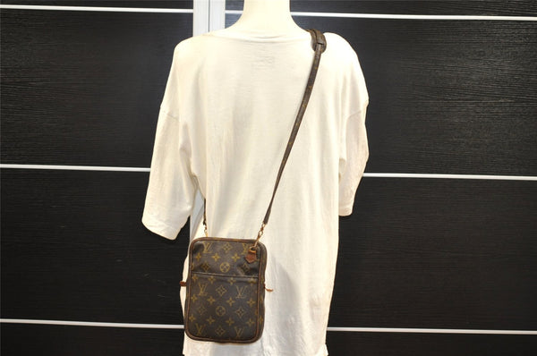 Authentic Louis Vuitton Monogram Danube Shoulder Cross Bag Old Model LV 4322I