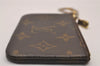 Authentic Louis Vuitton Monogram Pochette Cles Coin Purse Case M62650 LV 4322J