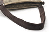 Authentic GUCCI Shoulder Cross Body Bag Purse GG PVC Leather 141198 Brown 4322K