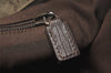 Authentic GUCCI Shoulder Cross Body Bag Purse GG PVC Leather 141198 Brown 4322K