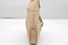 Authentic GUCCI Jackie Shoulder Bag GG Canvas Leather 0013735 Beige Junk 4323K