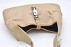 Authentic GUCCI Jackie Shoulder Bag GG Canvas Leather 0013735 Beige Junk 4323K
