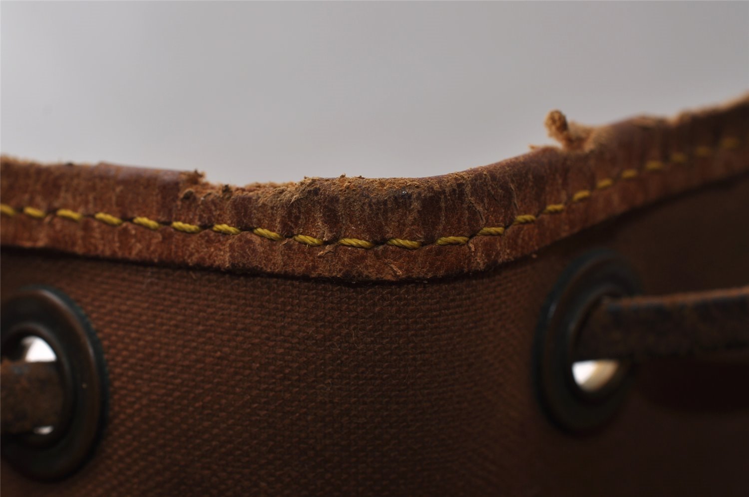 Authentic Louis Vuitton Monogram Petit Noe M42226 Shoulder Drawstring Bag 4324I