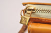 Auth Louis Vuitton Monogram Vernis Mott Shoulder Hand Bag Yellow M91059 LV 4325J