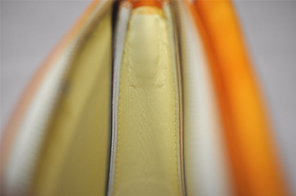 Auth Louis Vuitton Monogram Vernis Mott Shoulder Hand Bag Yellow M91059 LV 4325J