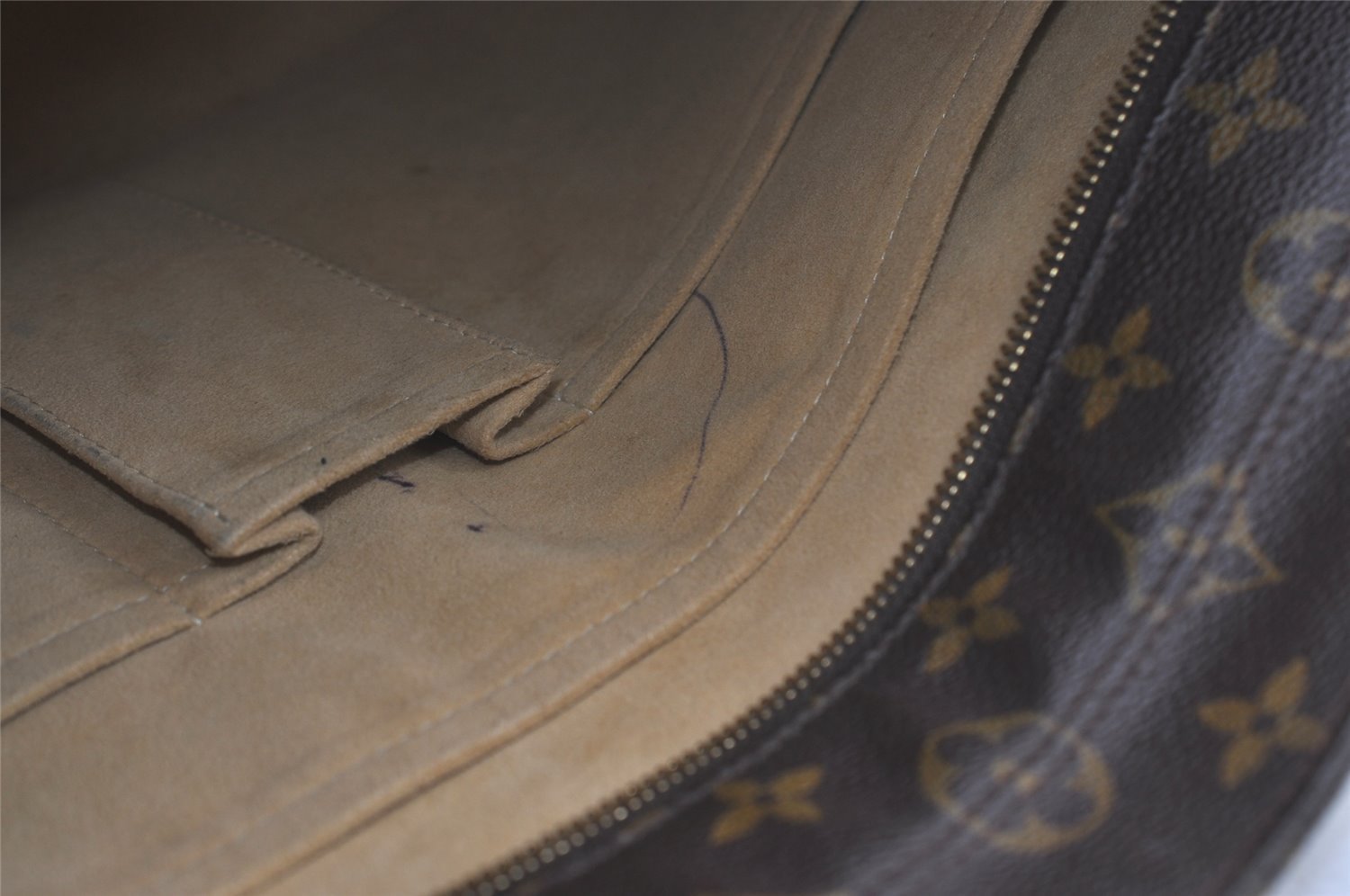 Authentic Louis Vuitton Monogram Luco Shoulder Tote Bag M51155 LV Junk 4326I