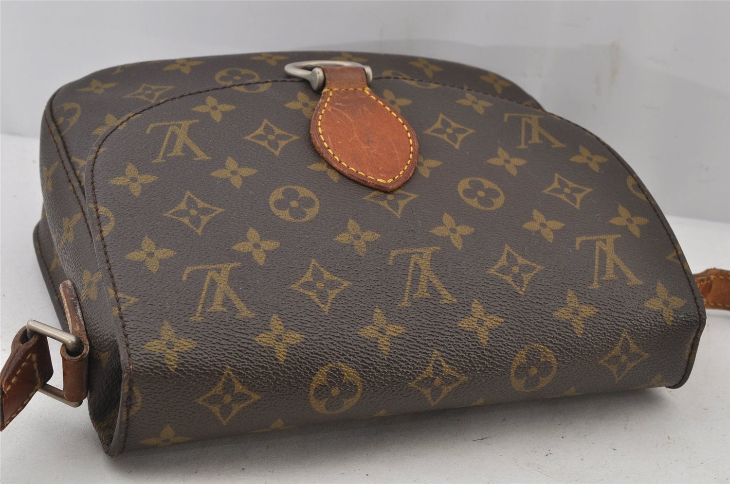 Auth Louis Vuitton Monogram Saint Cloud GM Shoulder Bag Old Model LV Junk 4326J