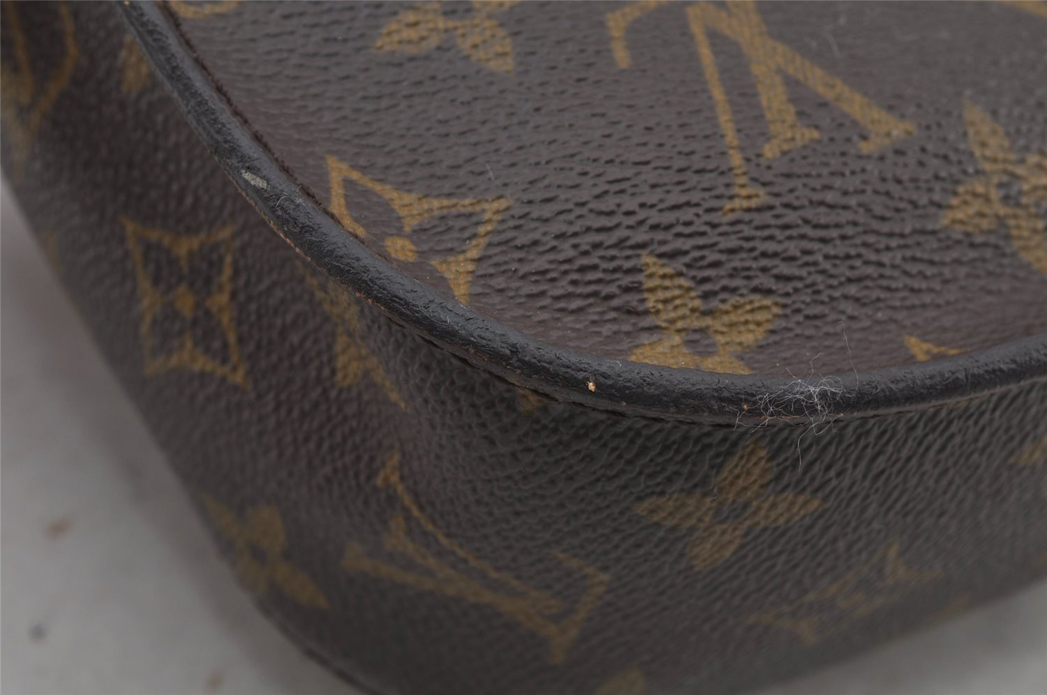 Auth Louis Vuitton Monogram Saint Cloud GM Shoulder Bag Old Model LV Junk 4326J