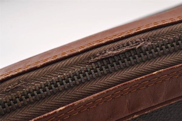 Authentic Louis Vuitton Monogram Pochette Sport Clutch Bag Old Model Junk 4327I