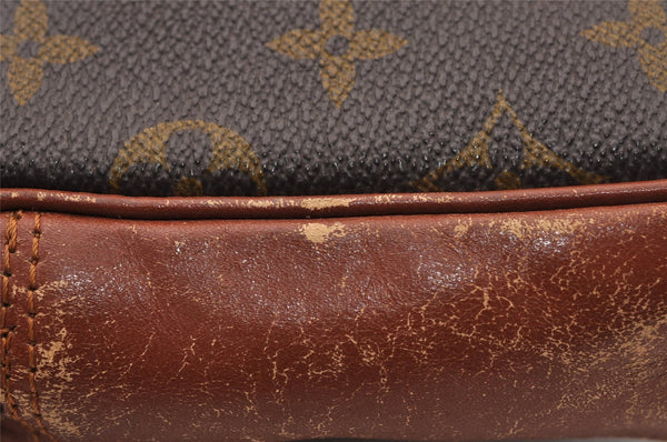 Authentic Louis Vuitton Monogram Pochette Sport Clutch Bag Old Model Junk 4327I