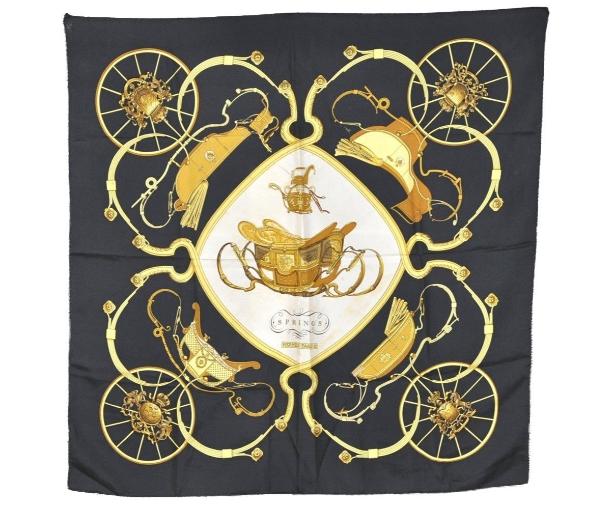 Authentic HERMES Carre 90 Scarf 