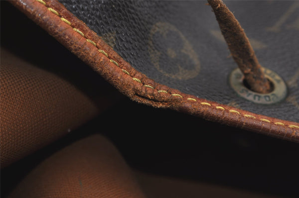 Authentic Louis Vuitton Monogram Noe Shoulder Drawstring Bag M42224 LV 4328I