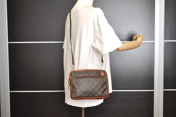 Authentic Louis Vuitton Monogram Shoulder Cross Body Bag Old Model Junk 4329I