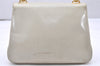 Authentic GUCCI Vintage Shoulder Hand Bag Purse Leather White 4329K