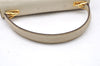 Authentic GUCCI Vintage Shoulder Hand Bag Purse Leather White 4329K