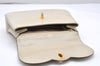 Authentic GUCCI Vintage Shoulder Hand Bag Purse Leather White 4329K