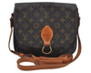 Authentic Louis Vuitton Monogram Saint Cloud GM M51242 Shoulder Cross Bag 4330H