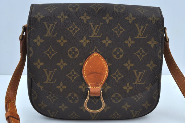 Authentic Louis Vuitton Monogram Saint Cloud GM M51242 Shoulder Cross Bag 4330H