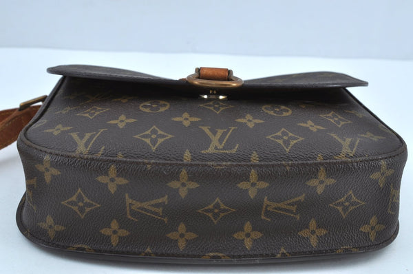 Authentic Louis Vuitton Monogram Saint Cloud GM M51242 Shoulder Cross Bag 4330H