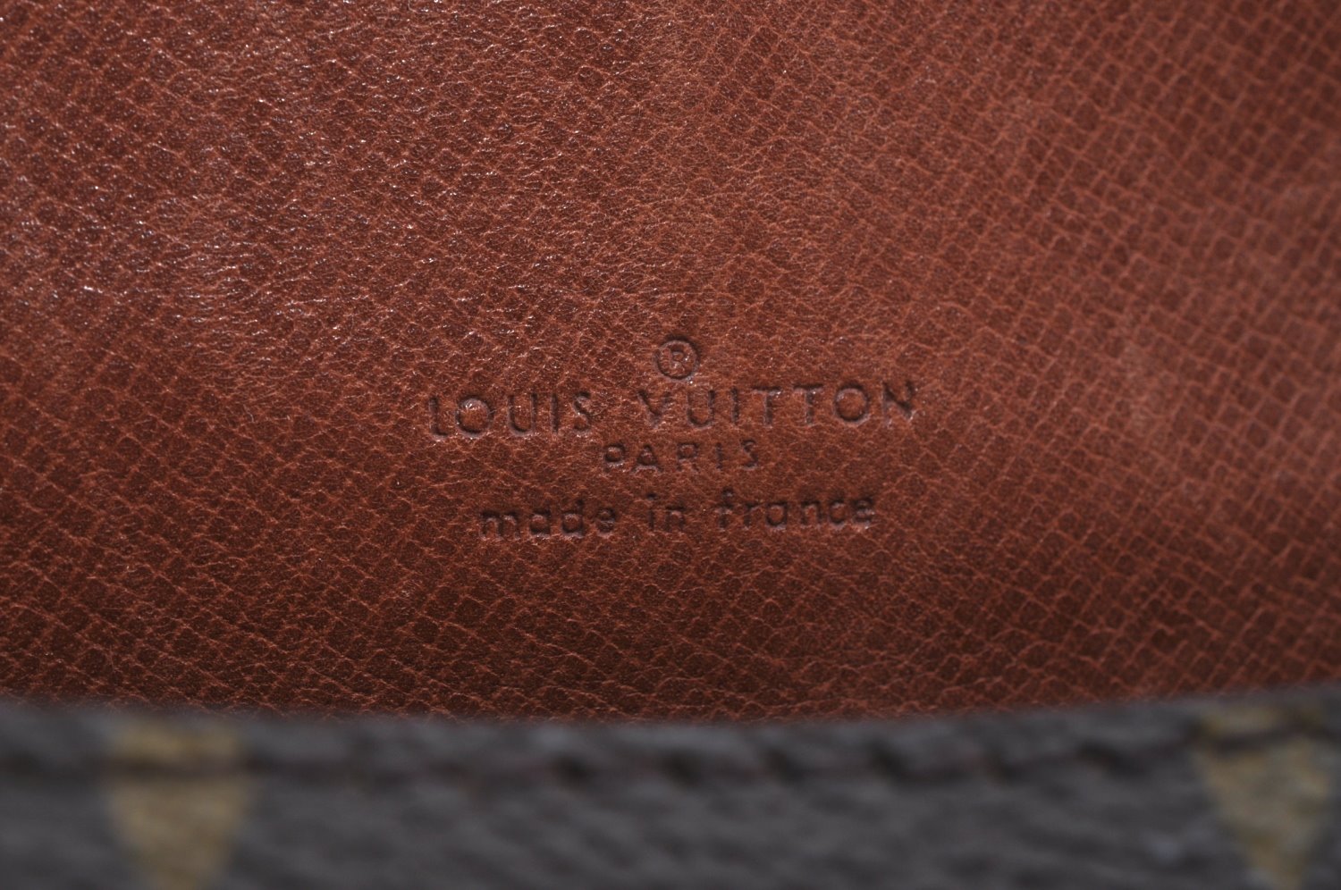 Authentic Louis Vuitton Monogram Saint Cloud GM M51242 Shoulder Cross Bag 4330H