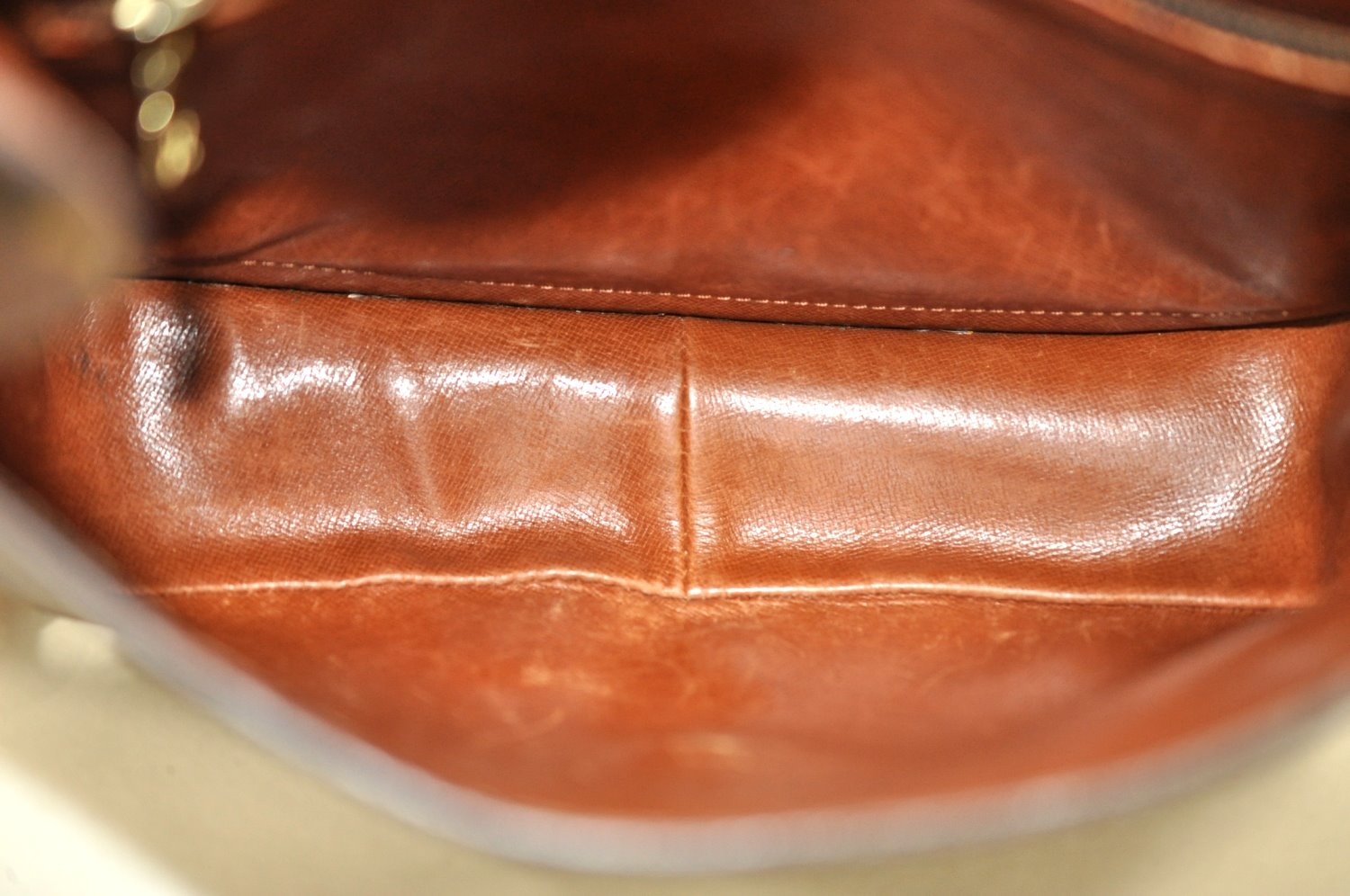 Authentic Louis Vuitton Monogram Saint Cloud GM M51242 Shoulder Cross Bag 4330H